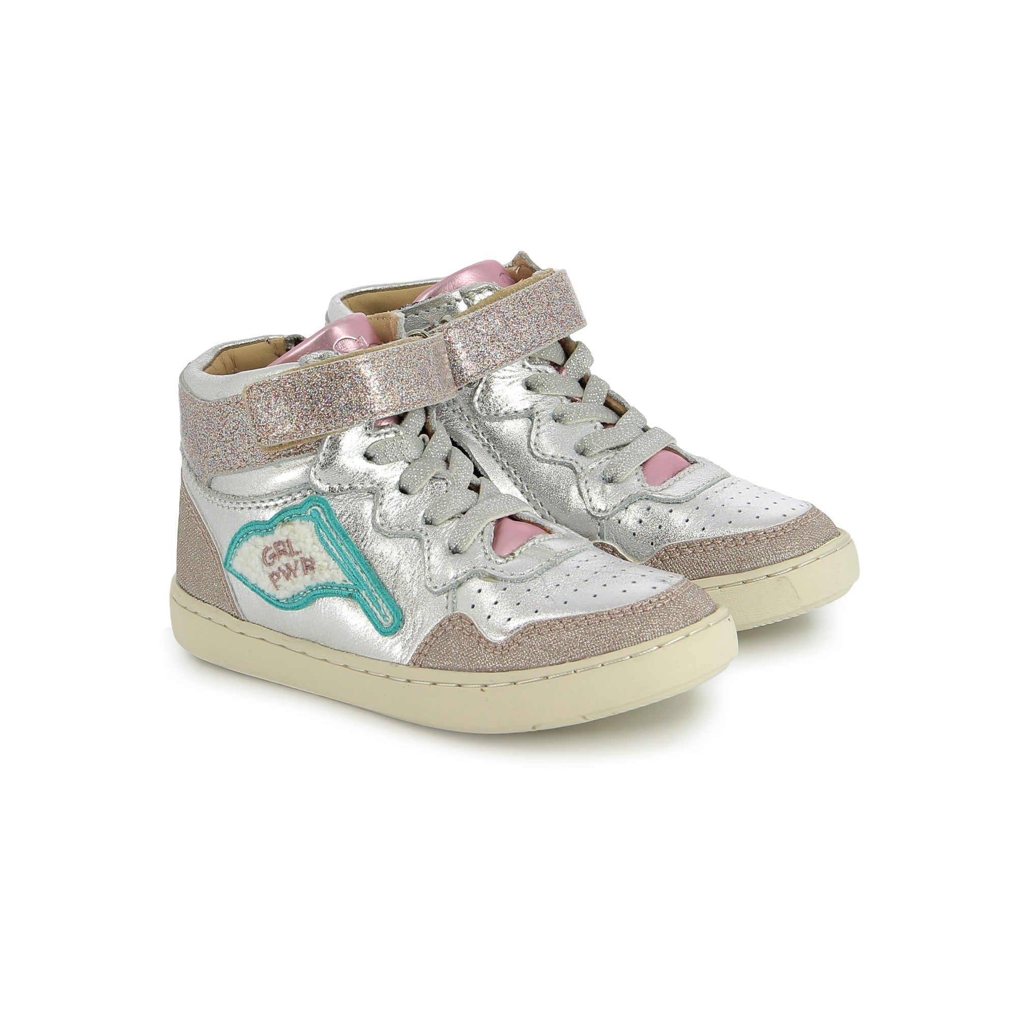 PLAY FLAG PWR GIRL - COW FLASH - SILVER - BASKETS