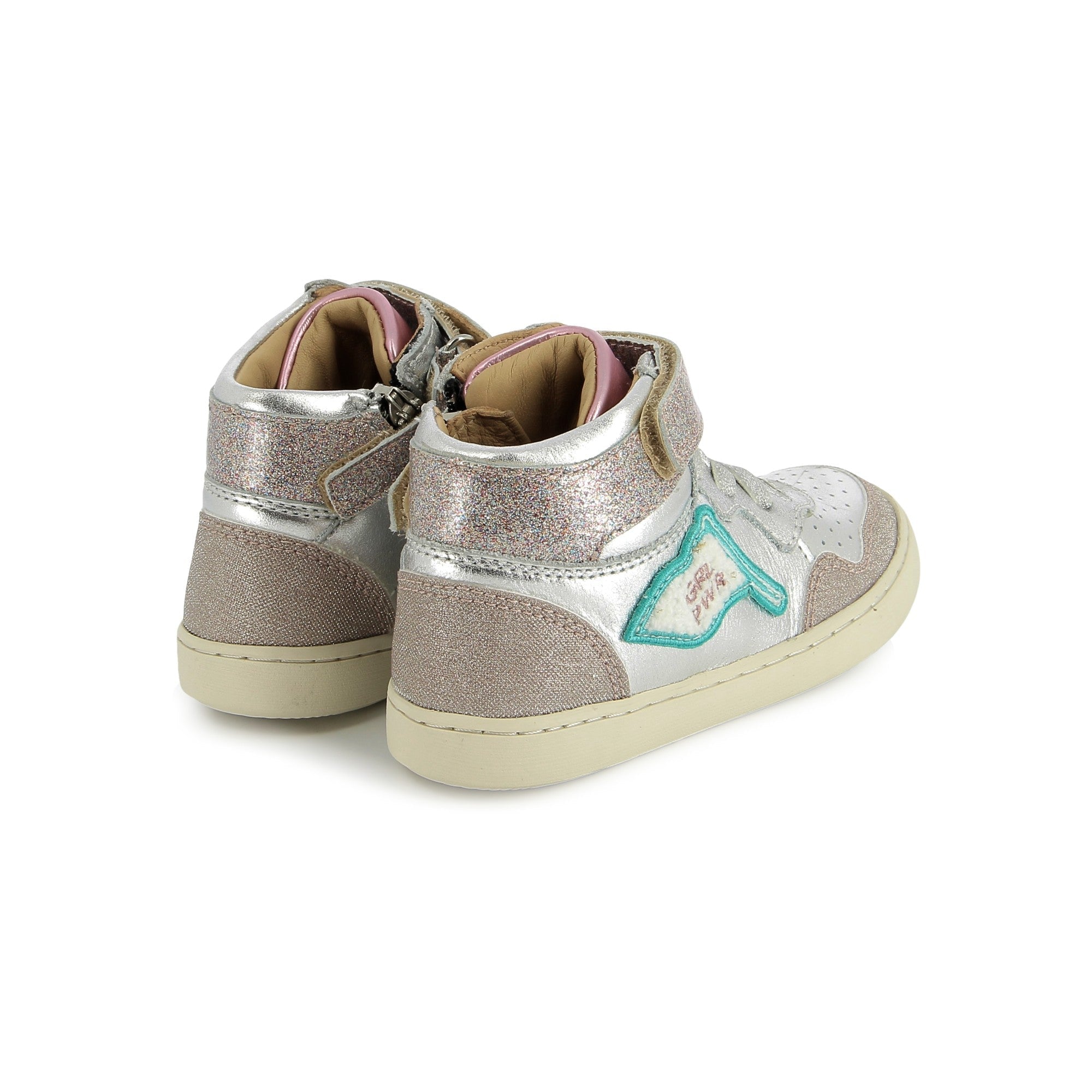 PLAY FLAG PWR GIRL - COW FLASH - SILVER - BASKETS