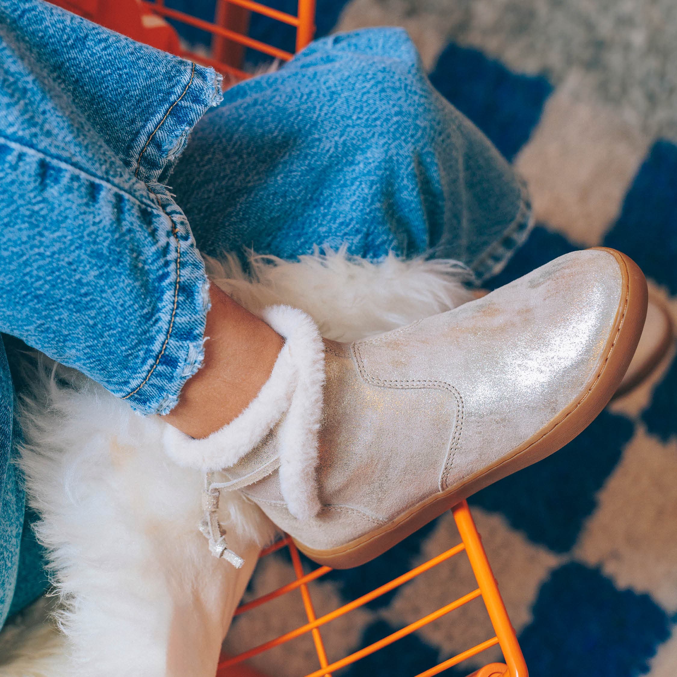 PLAY FUR SWEET - AEGAN - TAUPE-PLATINE - BOOTS & BOTTINES