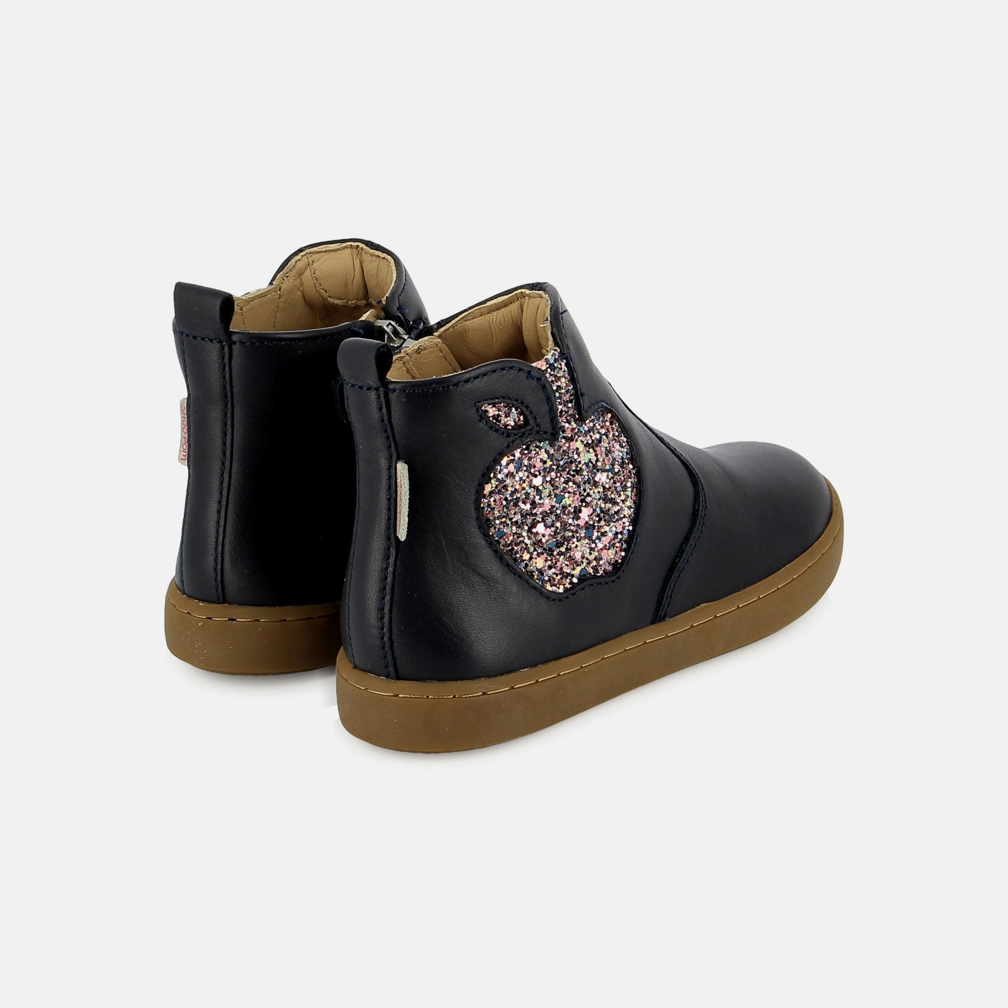 PLAY NEW APPLE NAPPA NAVY BOOTS & BOTTINES