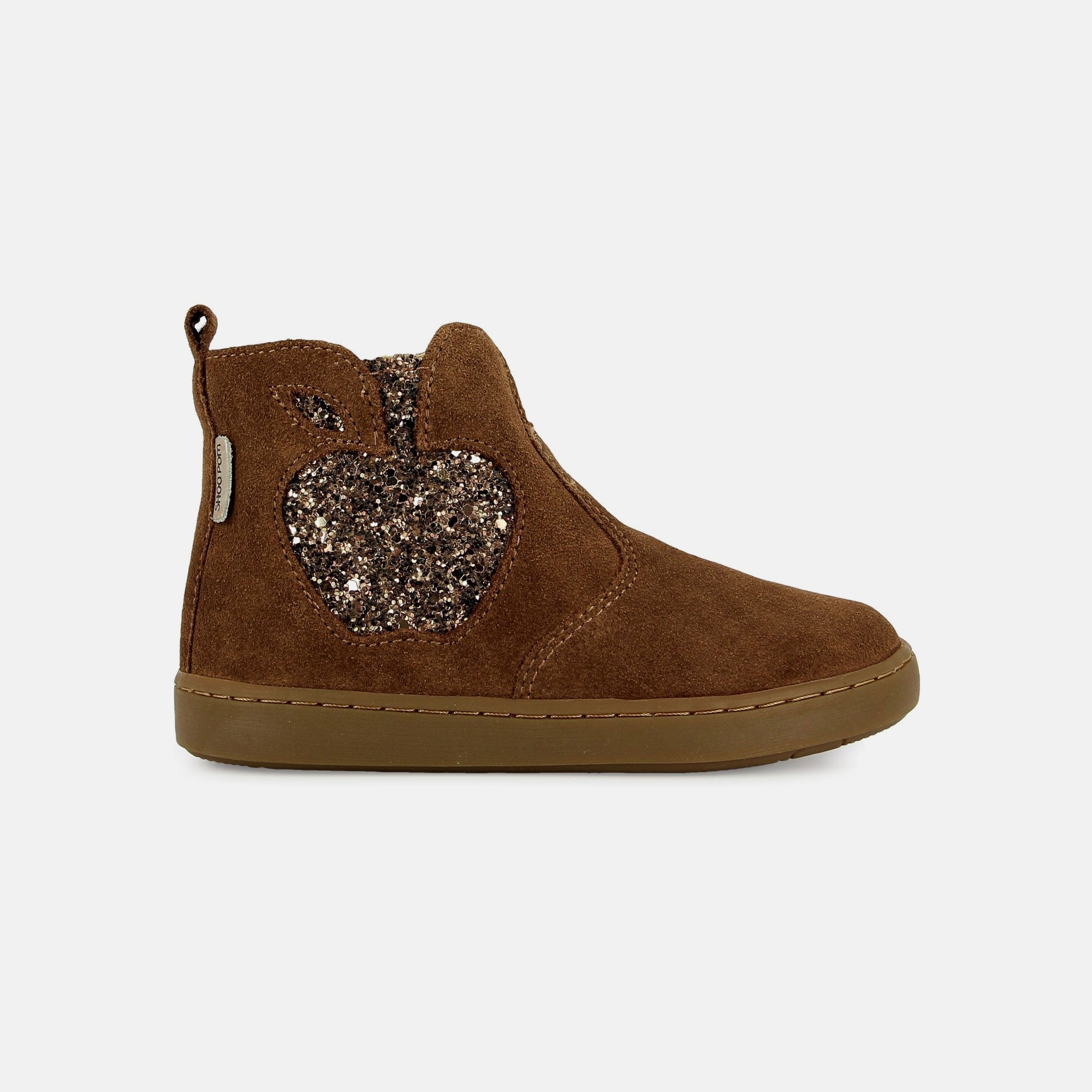 PLAY NEW APPLE - VELOURS OILY - CAMEL - BOOTS & BOTTINES