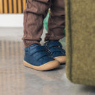 PLUM EASY - NAPPA - NAVY - BAREFOOT