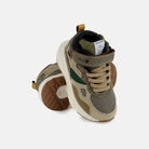 POW DRY TEX SUEDE NYLON TOPO OCRE GREEN BASKETS