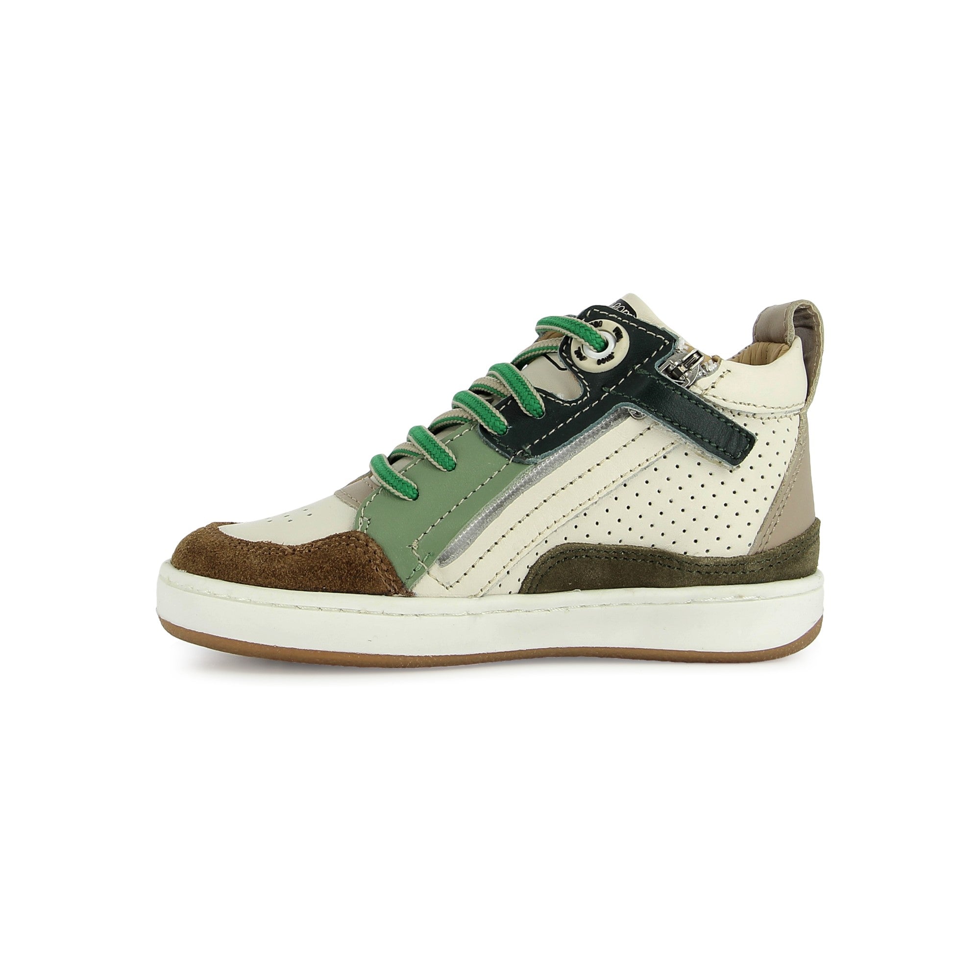 TEAMS JOG LACE - KIRI-VELOURS - CRAIE-MENTA-DK CAMEL - BASKETS