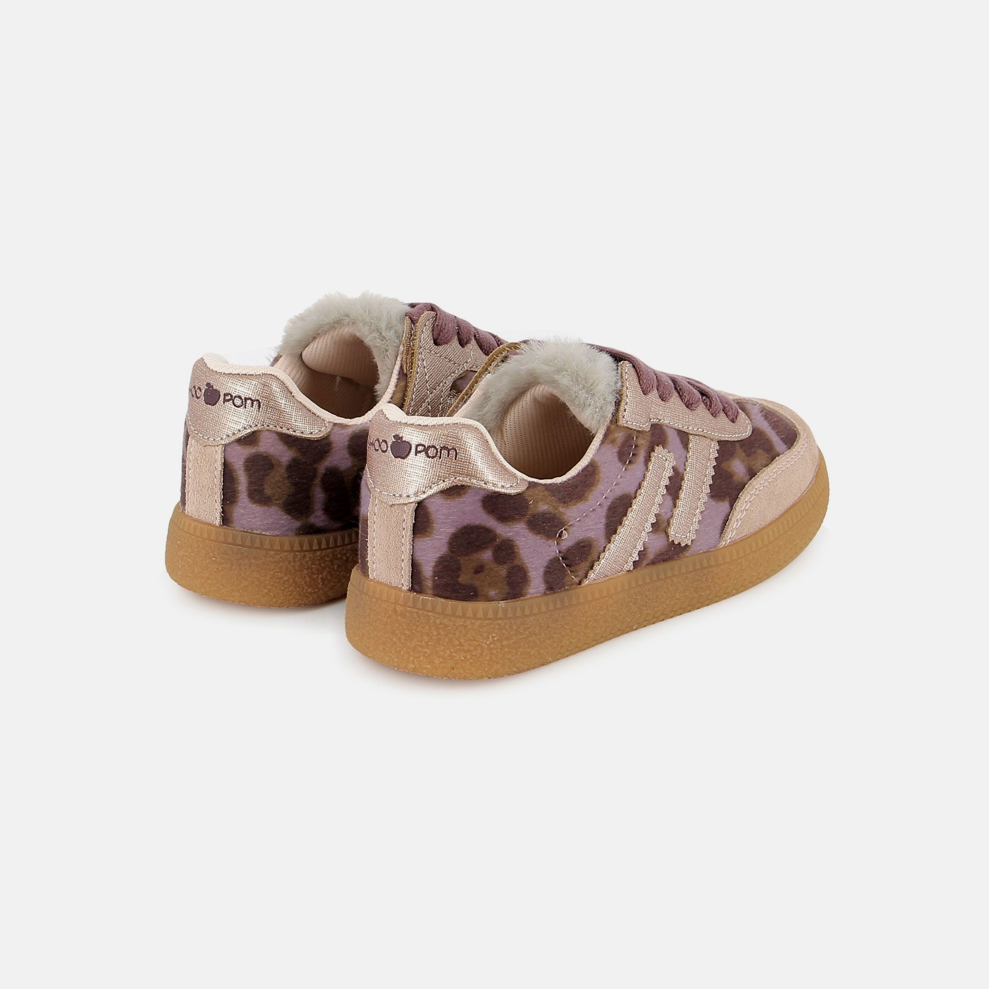 YUZU LACE HAIRY LEO PURPLE BASKETS