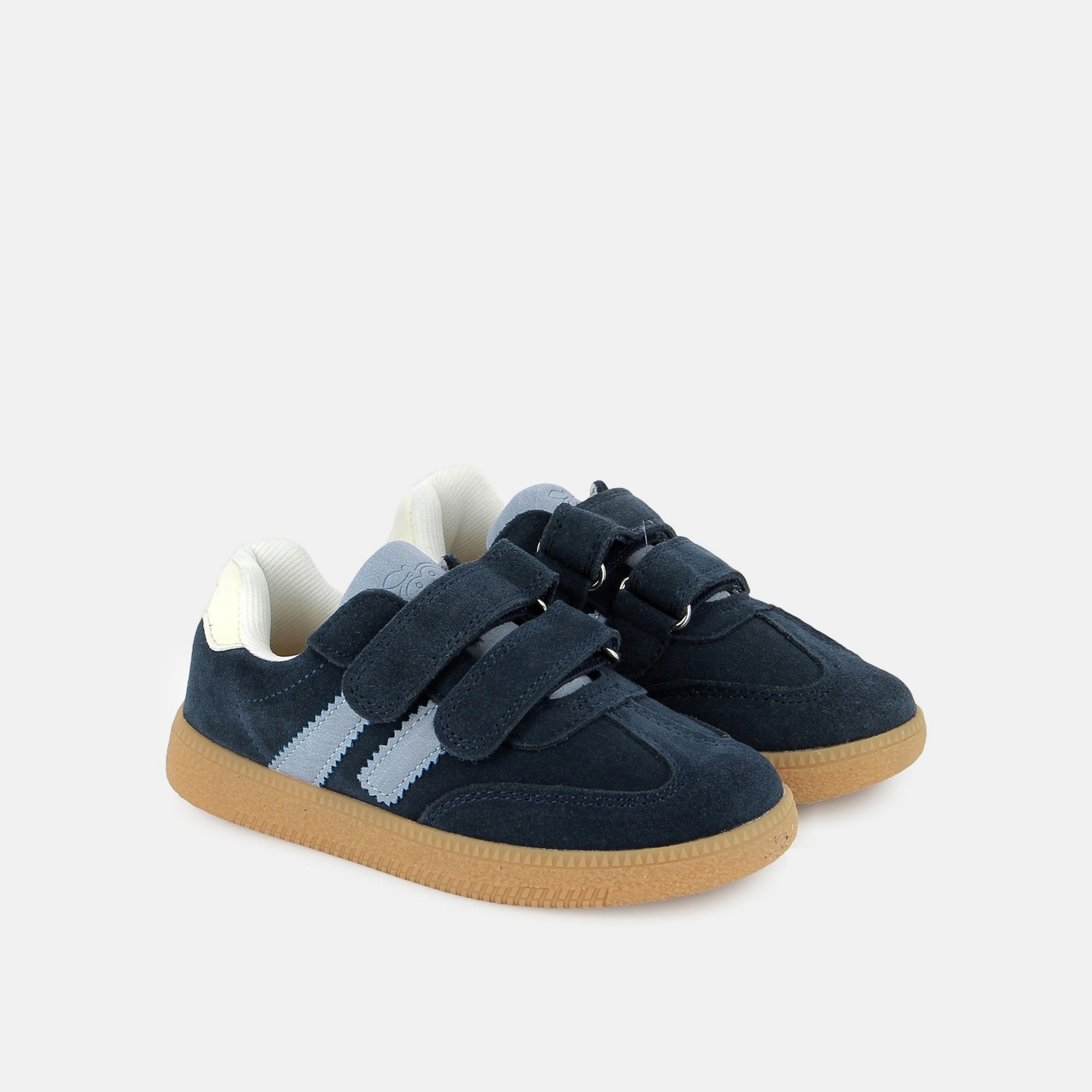 YUZU LO SCRATCH VELOURS NAVY BASKETS