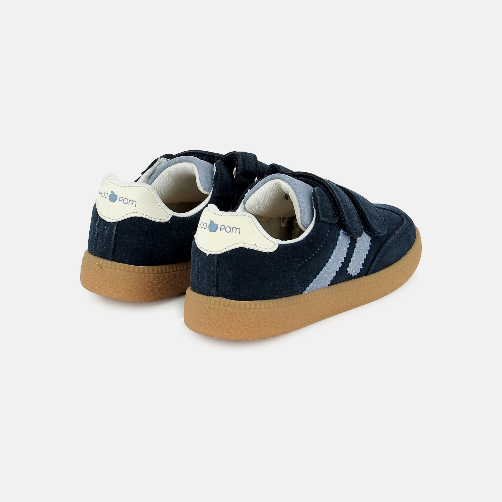 YUZU LO SCRATCH VELOURS NAVY BASKETS