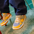 BARESKET JOG - VELOURS-MESH - CAMEL-JEANS - BAREFOOT
