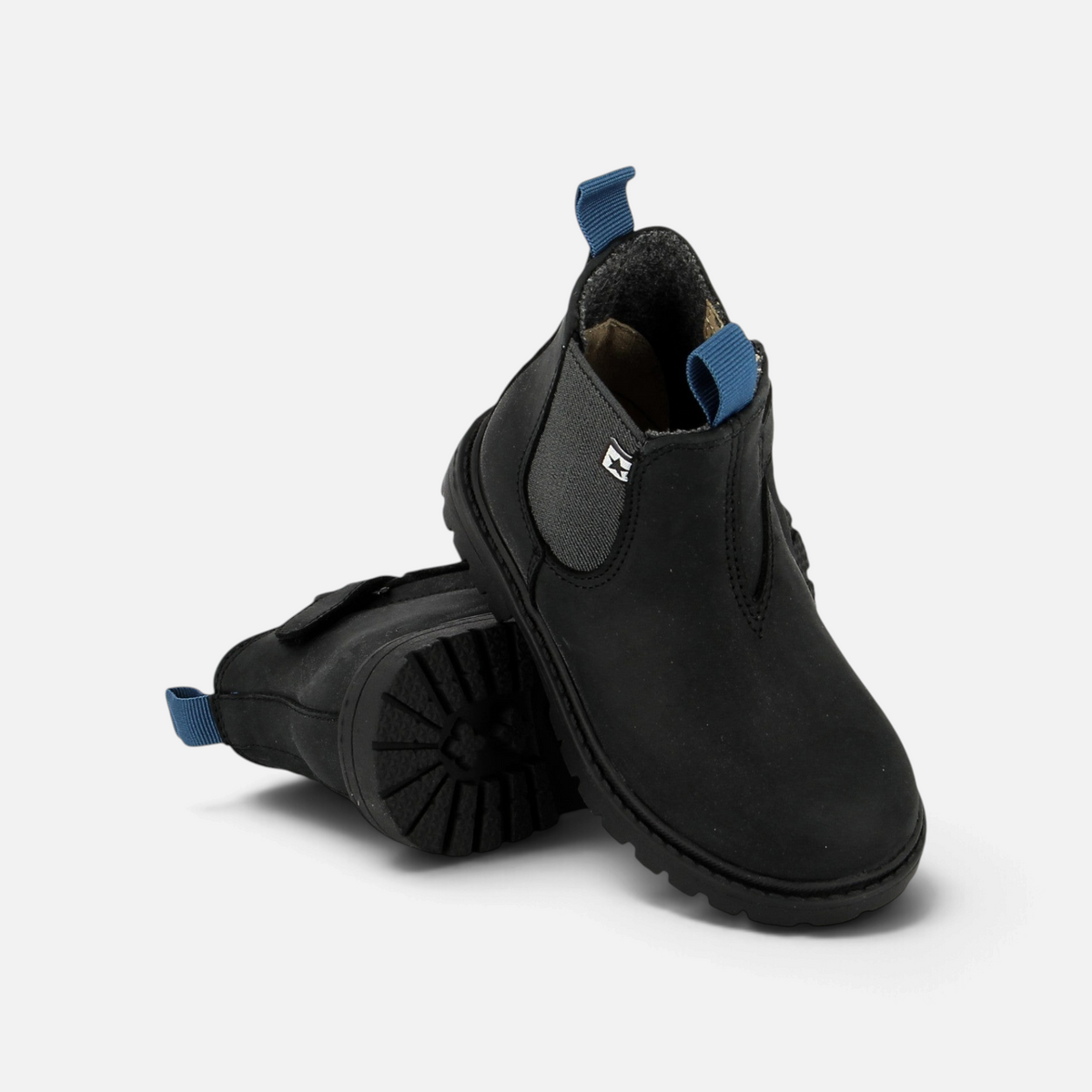BOOTS CHELSEA CRAZY HORSE BLACK