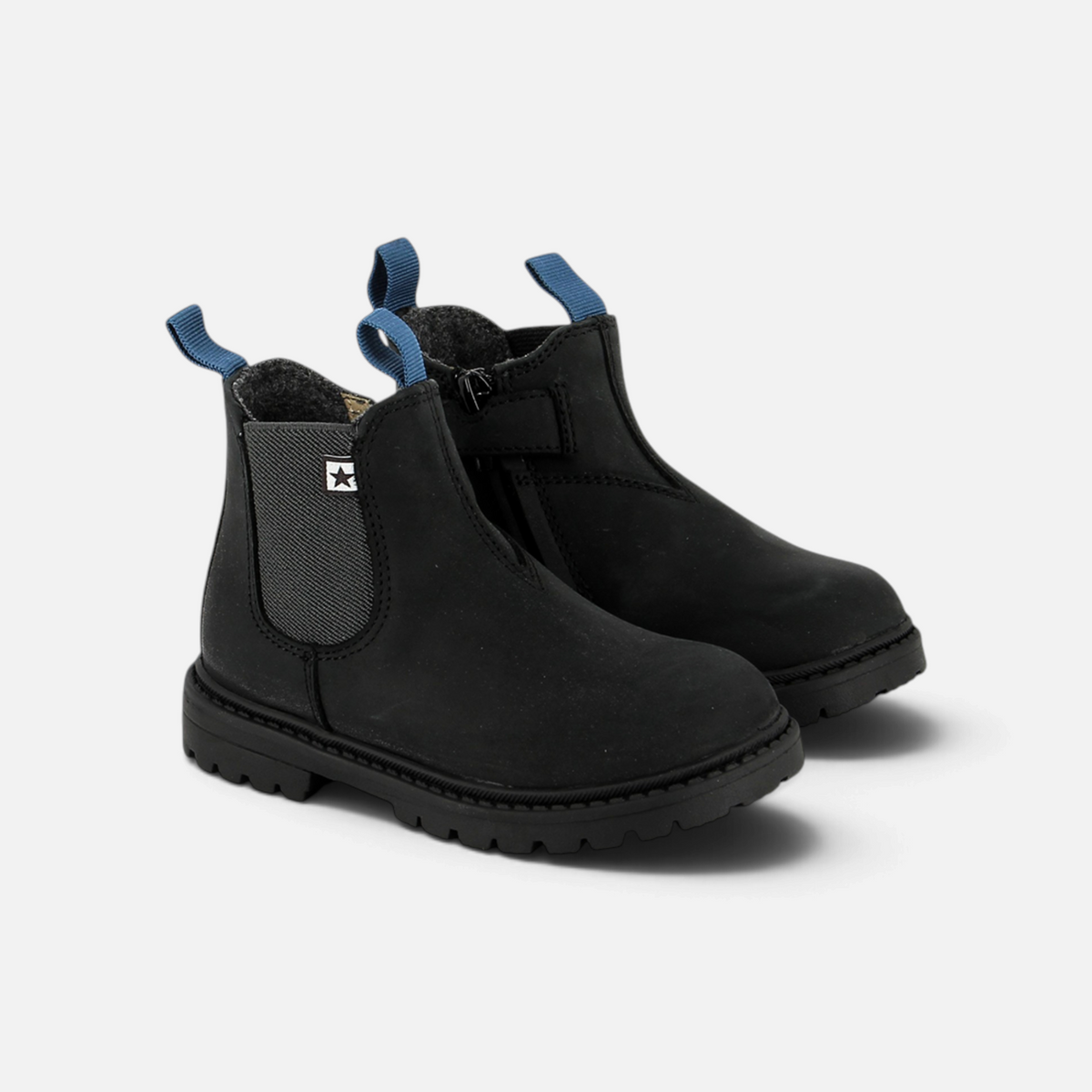 BOOTS CHELSEA CRAZY HORSE BLACK