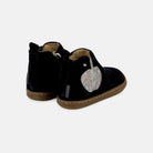 BOUBA APPLE - VELOURS - NAVY - BOOTS & BOTTINES