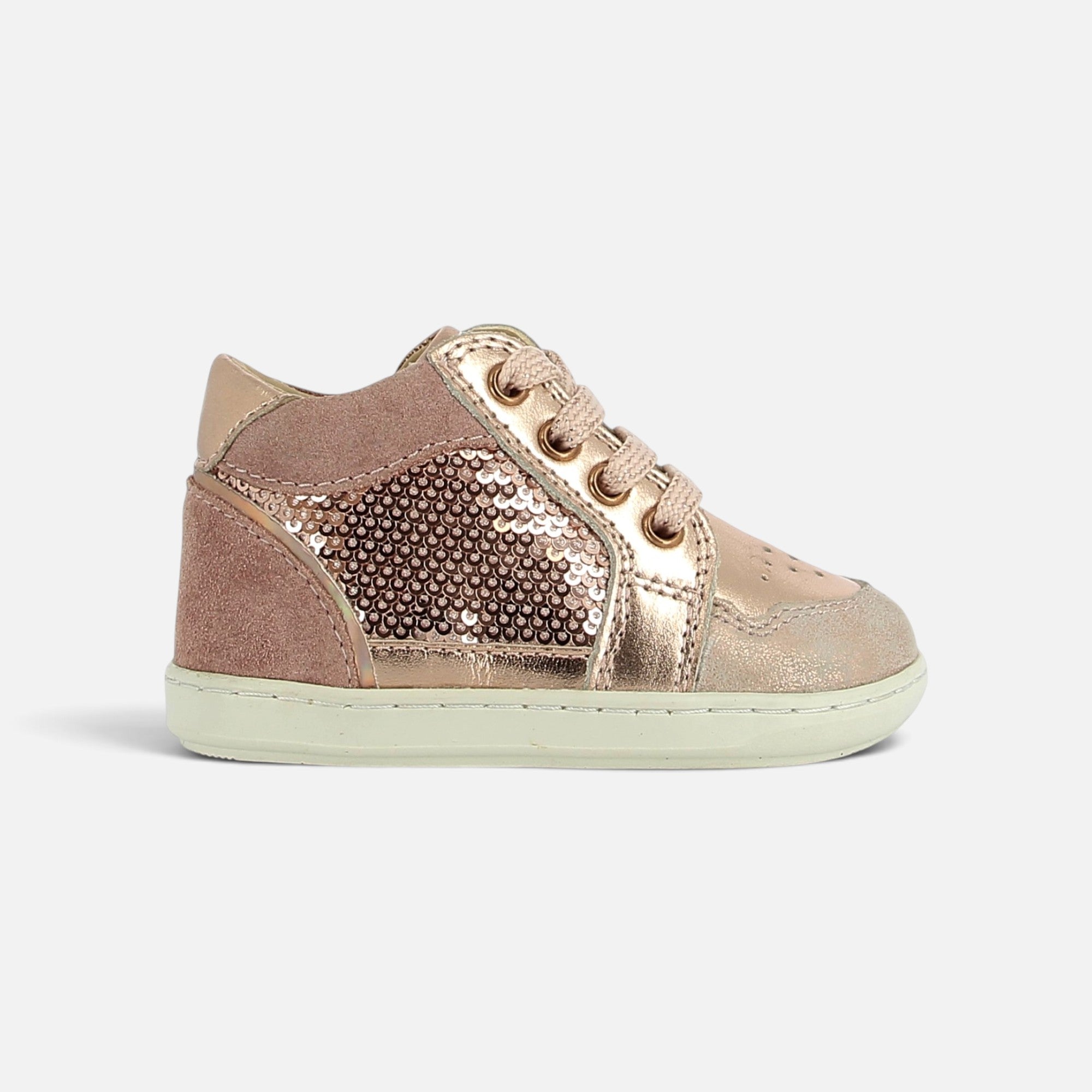 BOUBA BIBI - LAMINATO-SEQUIN - COPPER - BASKETS