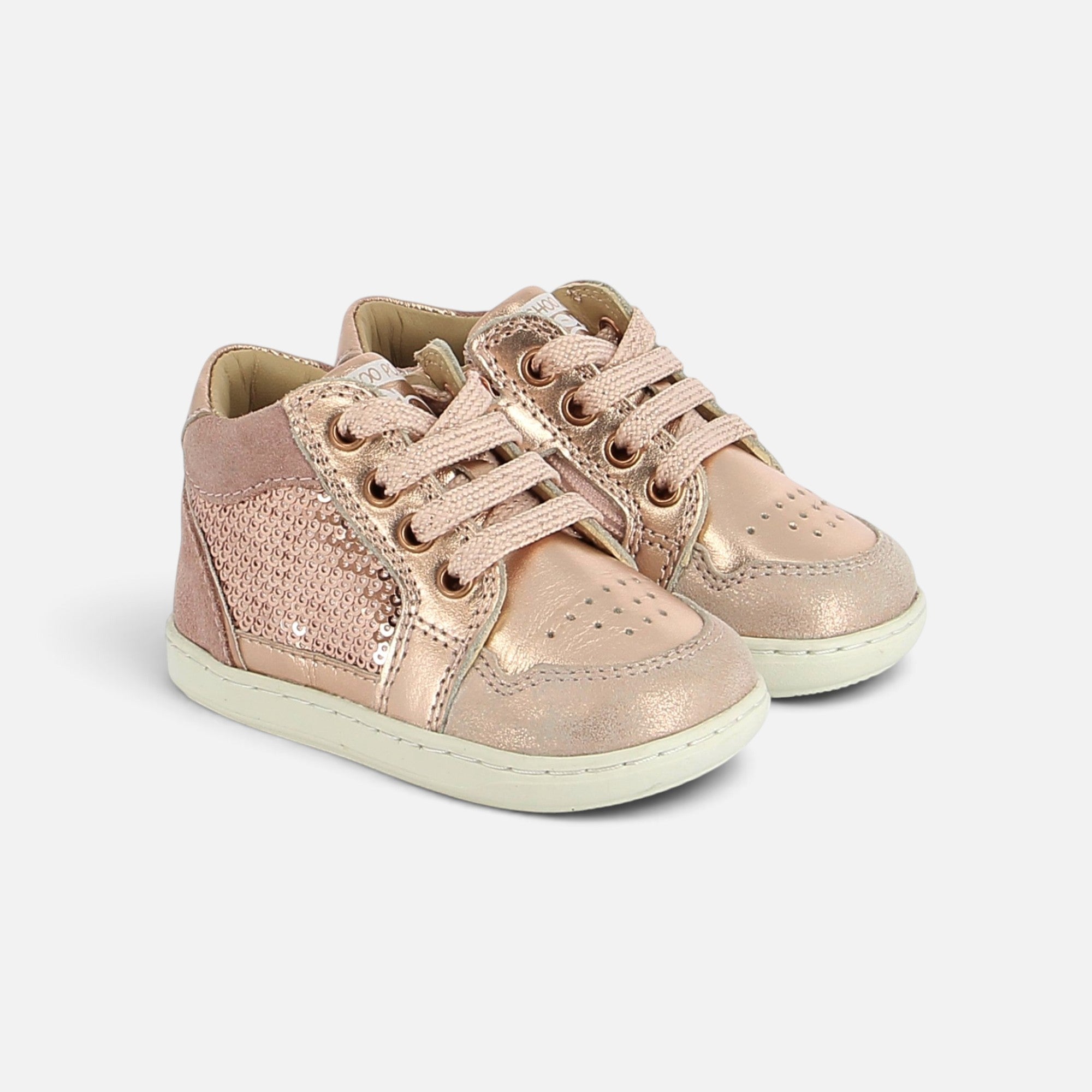 BOUBA BIBI - LAMINATO-SEQUIN - COPPER - BASKETS