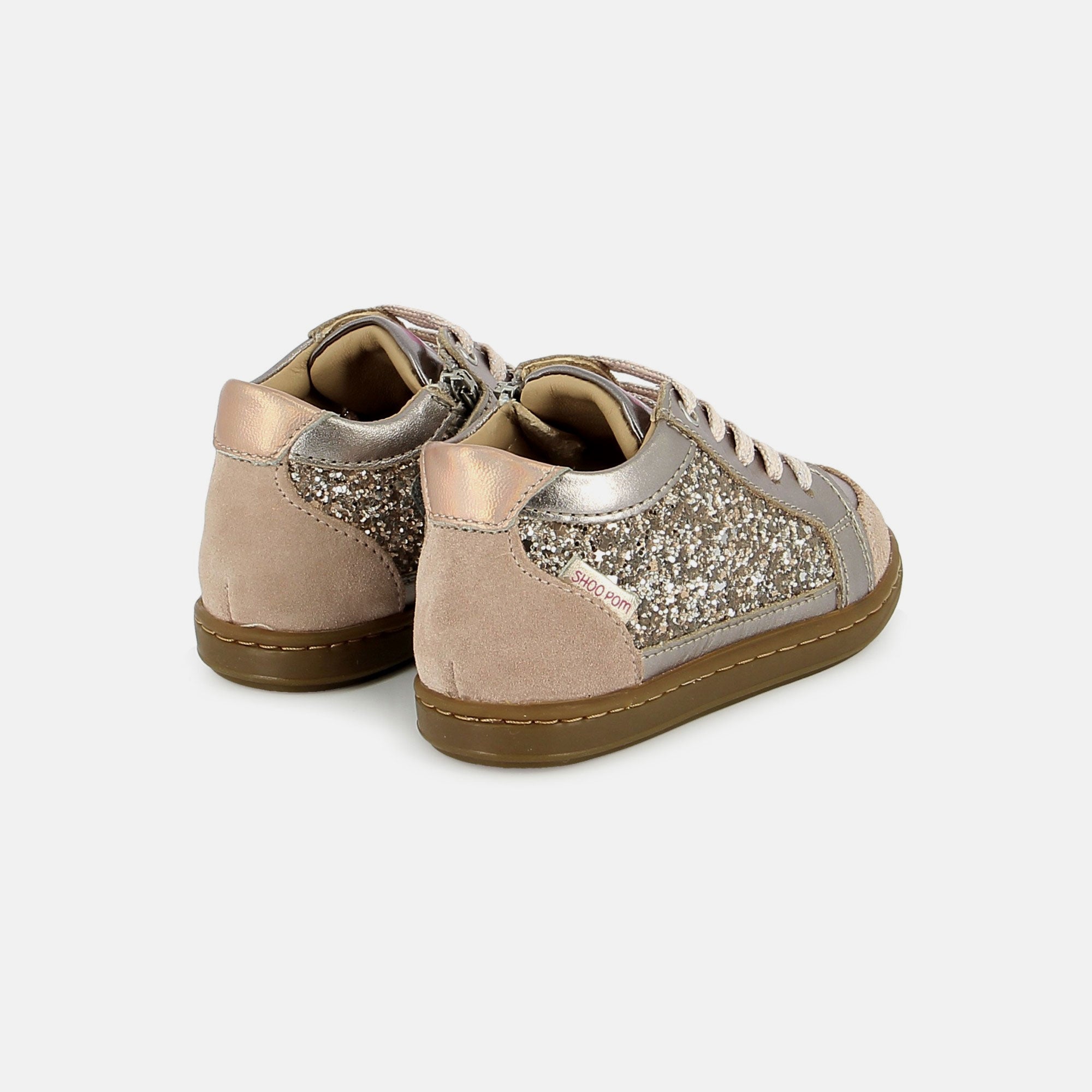 BOUBA CONNECT LAMINATO GLITTE PYRITE BASKETS