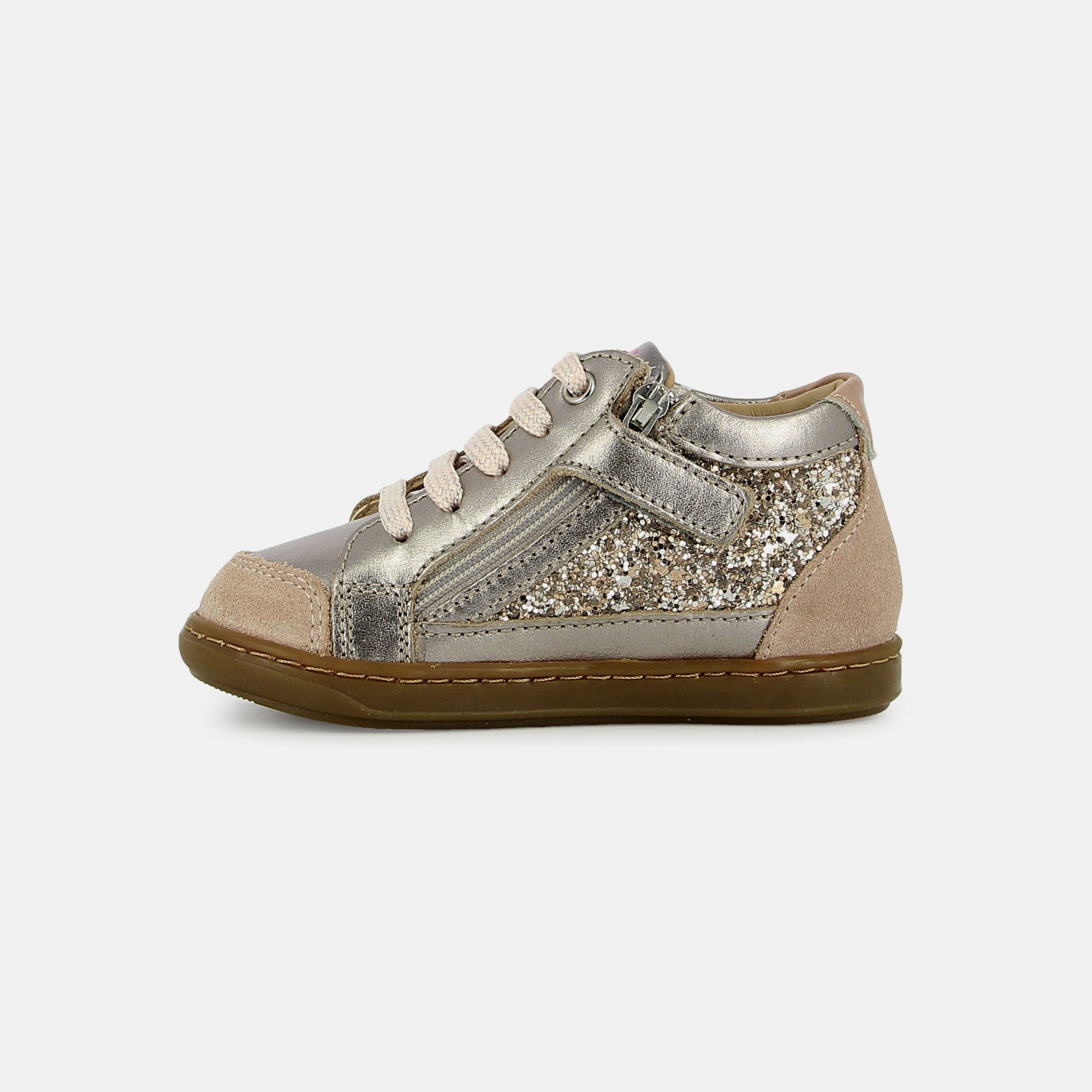 BOUBA CONNECT LAMINATO GLITTE PYRITE BASKETS