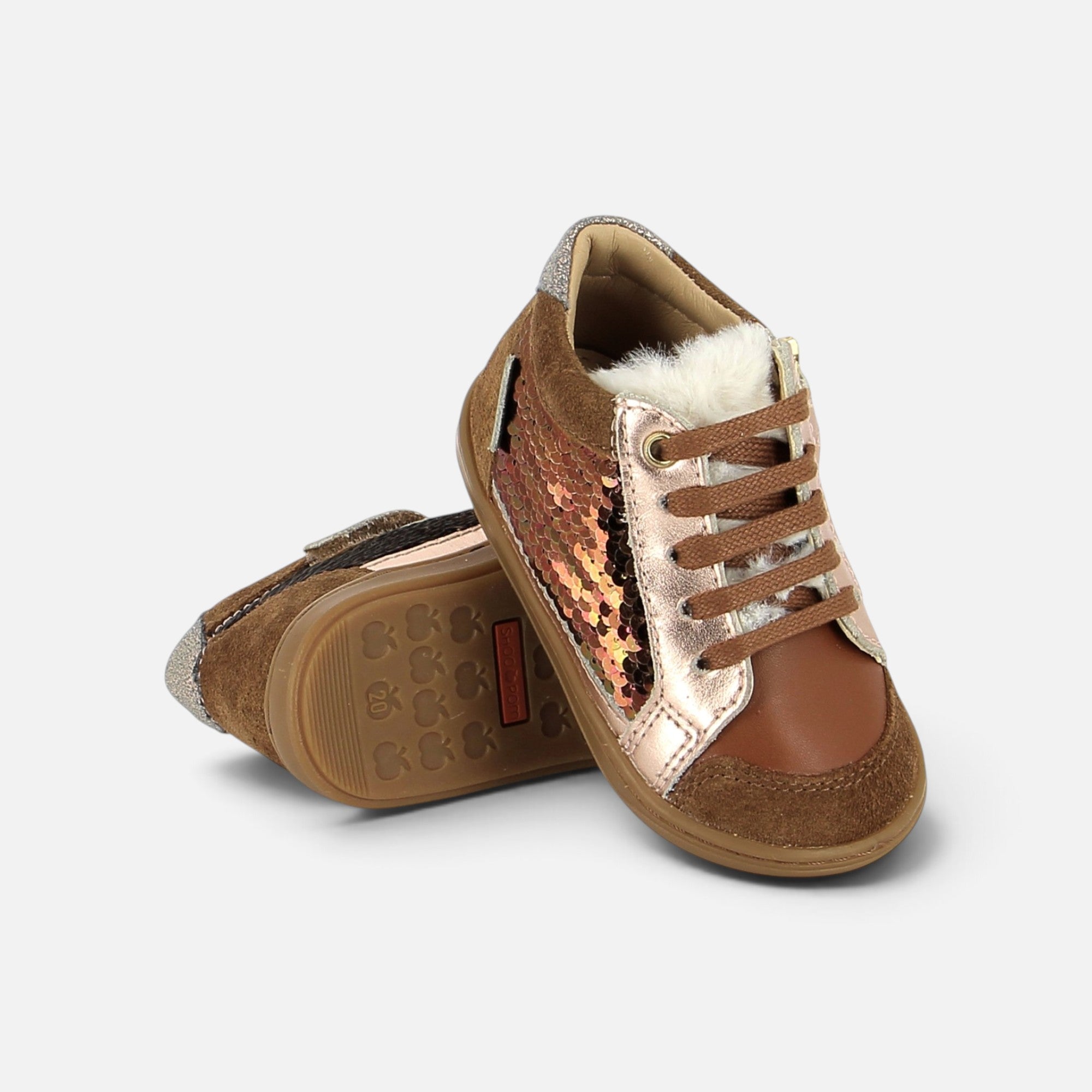 BOUBA CONNECT - LAMINATO-VELOUR - CAMEL-LIGHT COPPER - BASKETS