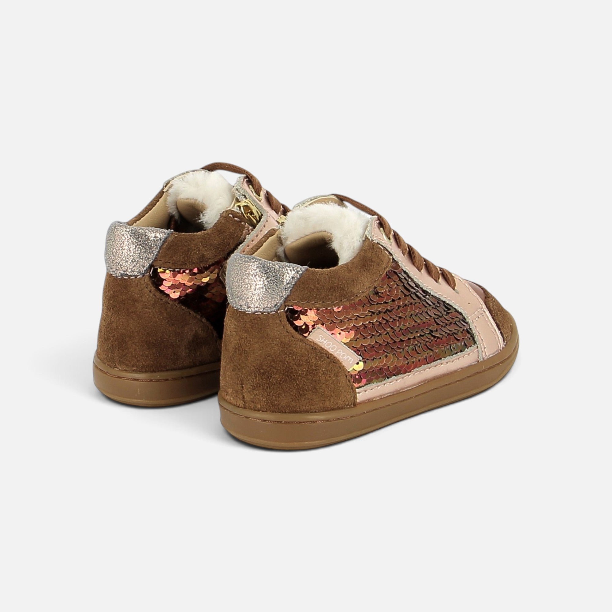 BOUBA CONNECT - LAMINATO-VELOUR - CAMEL-LIGHT COPPER - BASKETS