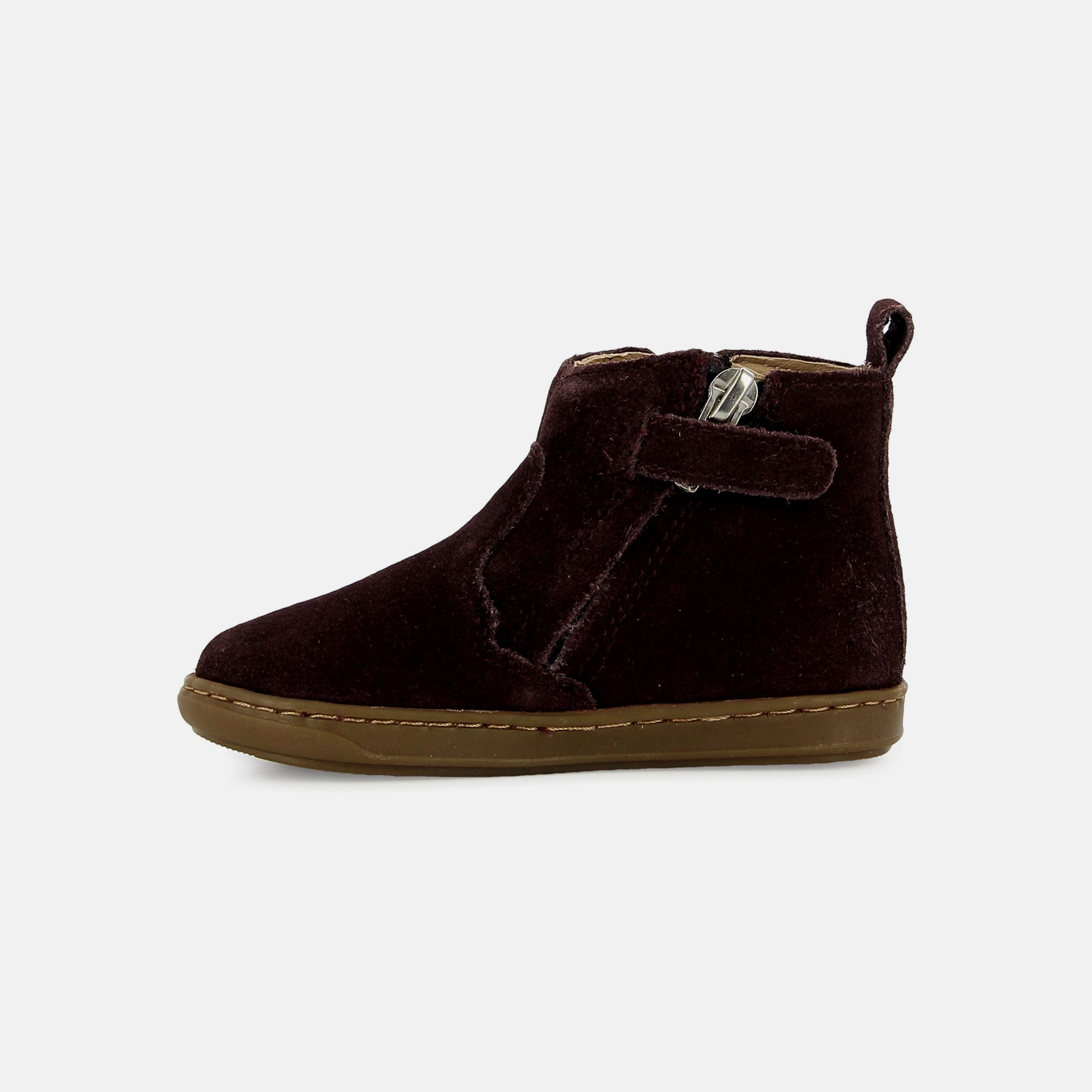 BOUBA MULTIFLO - VELOURS OILY - PURPLE - BOOTS & BOTTINES