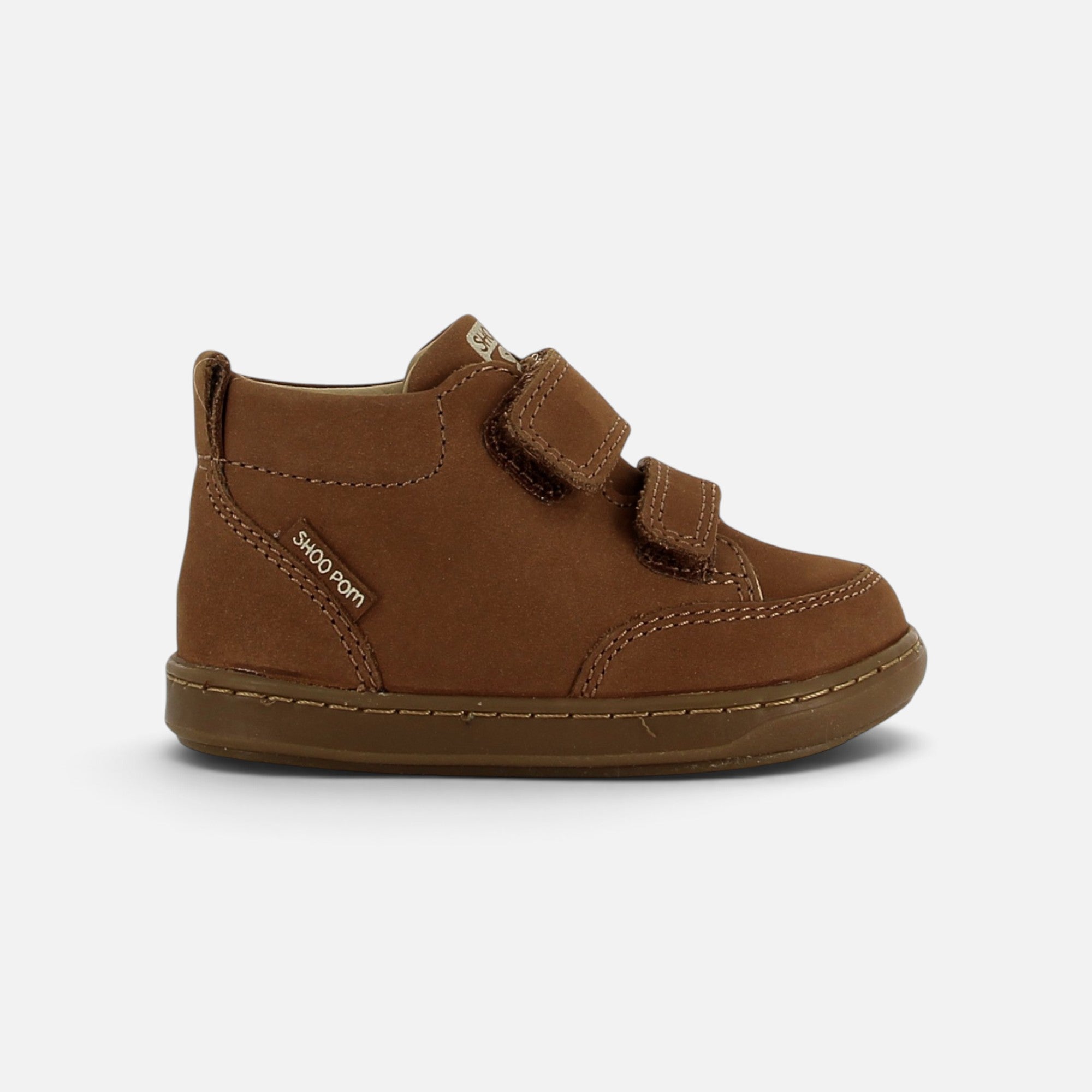 BOUBA SCROLL EASY - NUBUCK - CAMEL - BASKETS