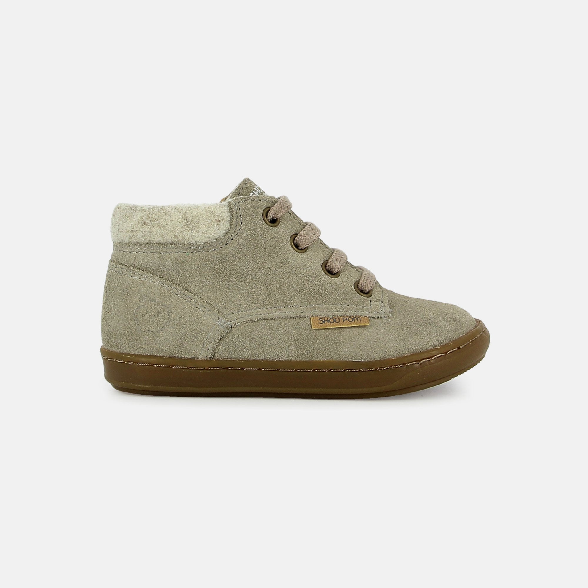 BOUBA ZIP DESERT FUR VELOURS OILY EARTH