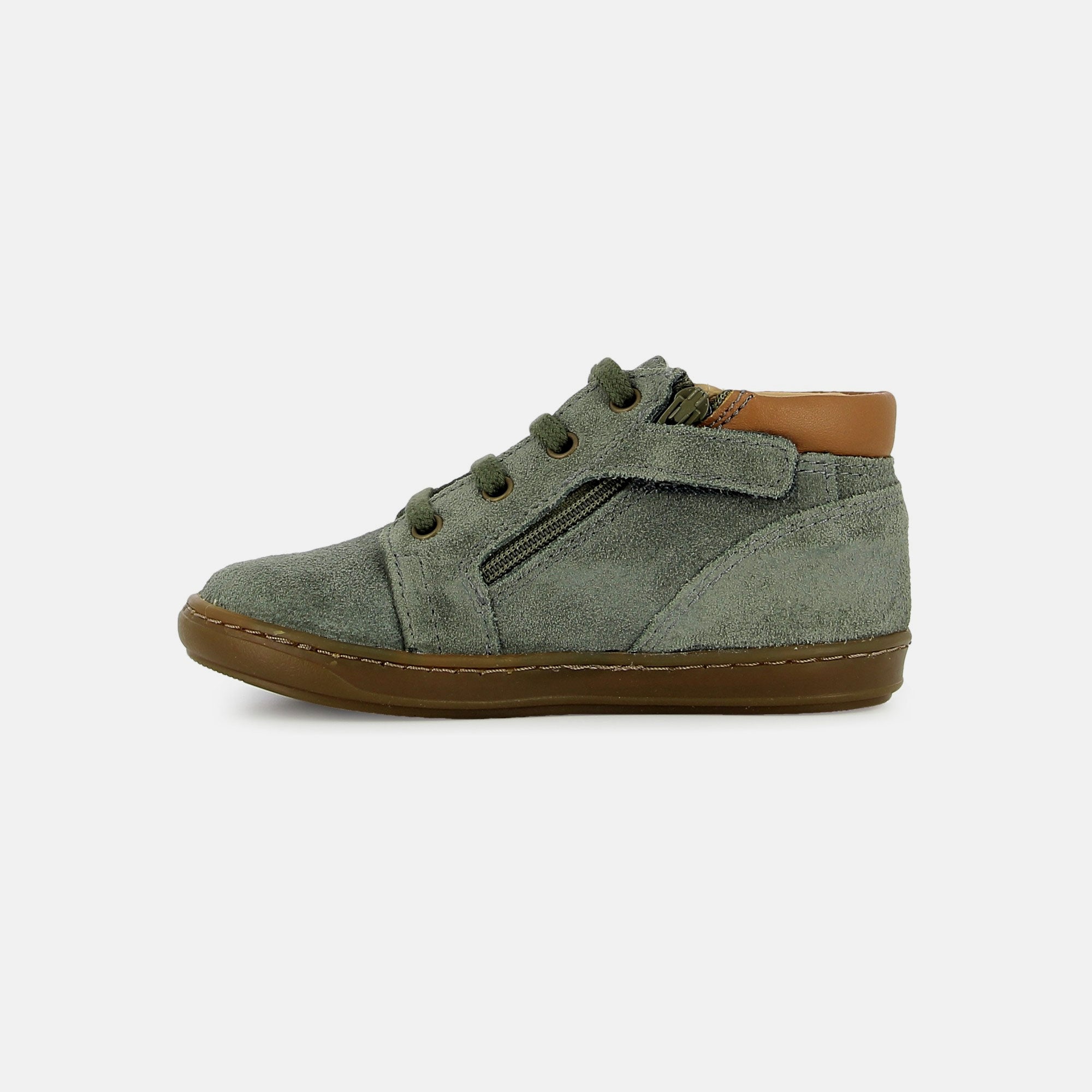 BOUBA ZIP DESERT VELOURS CARCIOFO BASKETS