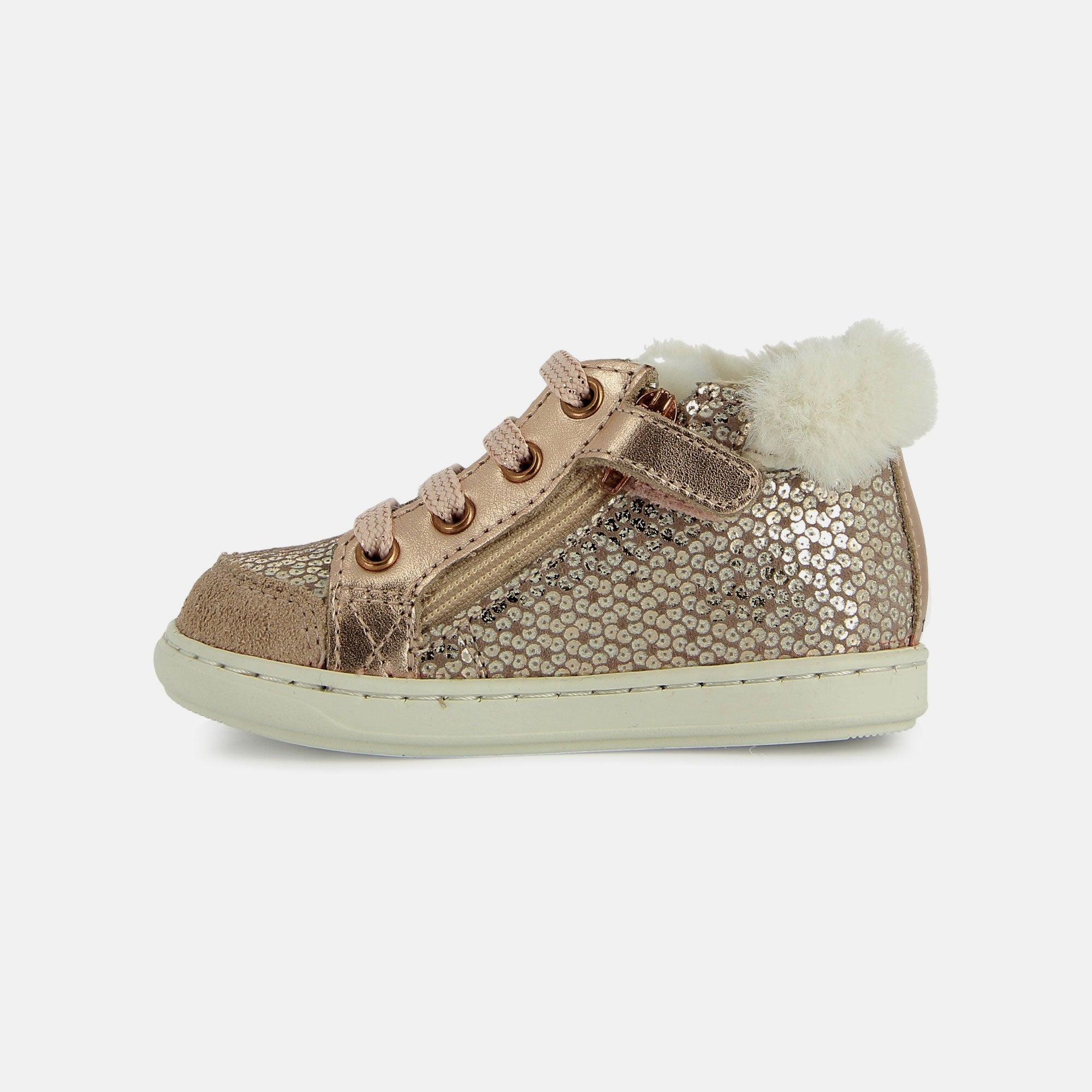 BOUBA ZIP HAIR - DEOLS - SAND-COPPER - BASKETS