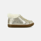 BOUBA ZIP HAIR MINI CLOUD BEIGE PLATINE BASKETS