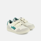 BT KIX EASY LO CUT - PUR NAPPA - OFF WHITE-GREEN - BASKETS