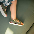 GOA BACK EASY - NUBUCK - KHAKI - SANDALS