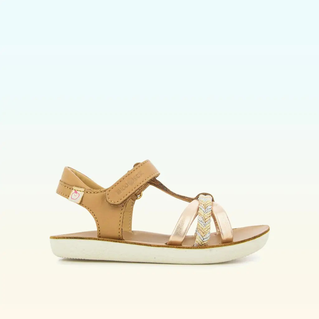 GOA SALOME - NAPPA - CAMEL - METAL