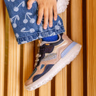 JOGGY SCRATCH - GLITTER-LAMINAT - COPPER-NAVY - BASKETS