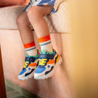 JOGGY SCRATCH - GRAINED NYLON - ELECTRIC BLUE - BASKETS