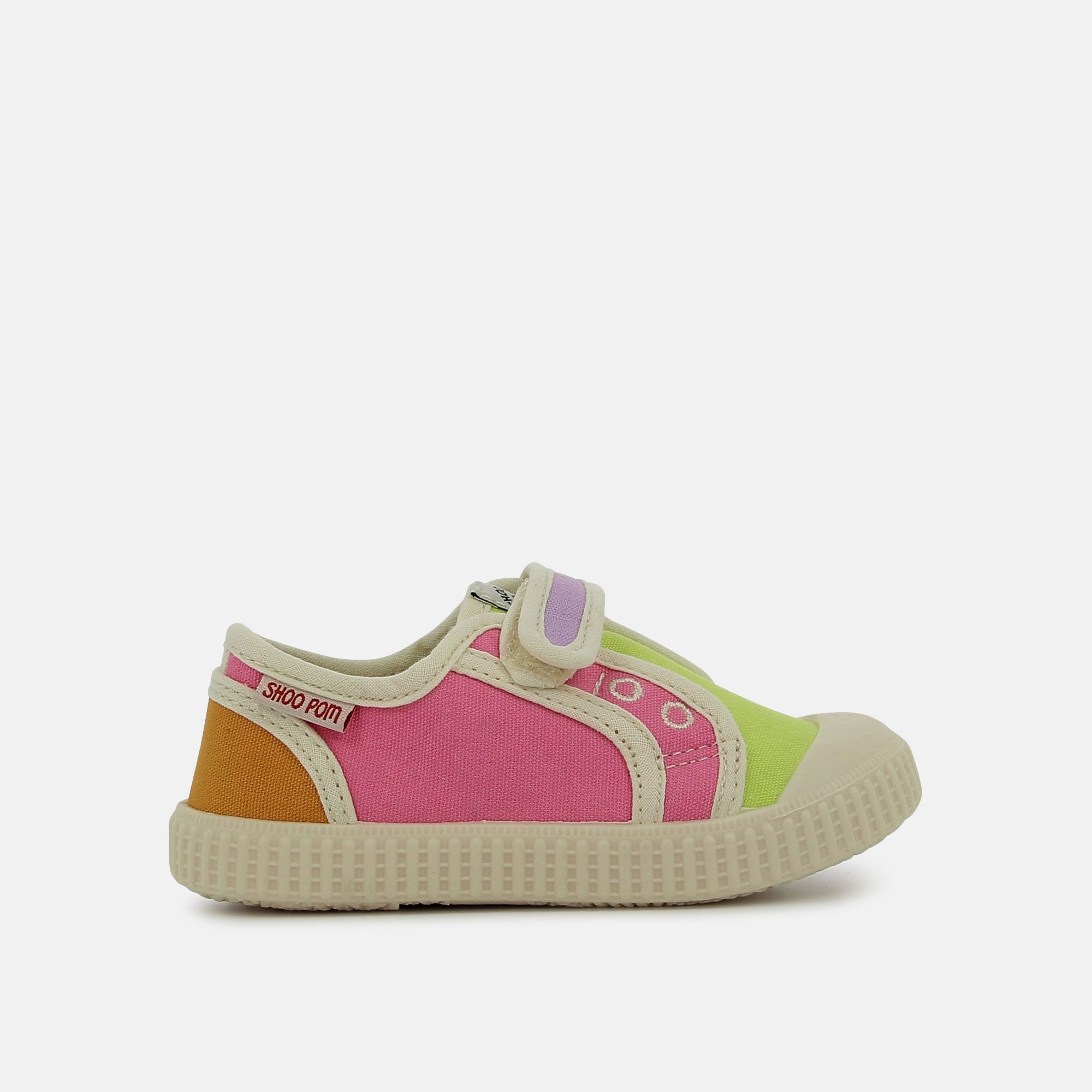 JUJU EASY - CANVAS - ROSE-MULTI - BASKETS