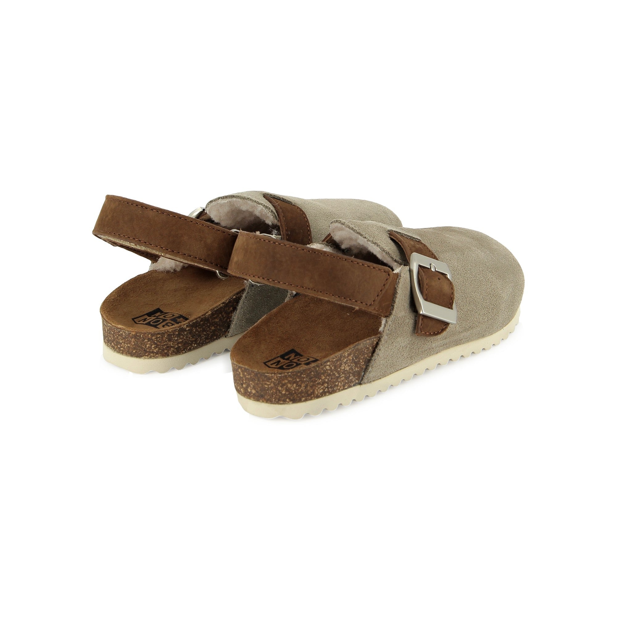 LUV FUR - VELOURS OILY - EARTH - MULE