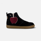 PLAY APPLE TUFF VELOURS OILY NAVY BOOTS & BOTTINES