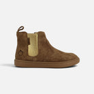 PLAY CHELSEA - VELOURS OILY - CAMEL - BOOTS & BOTTINES