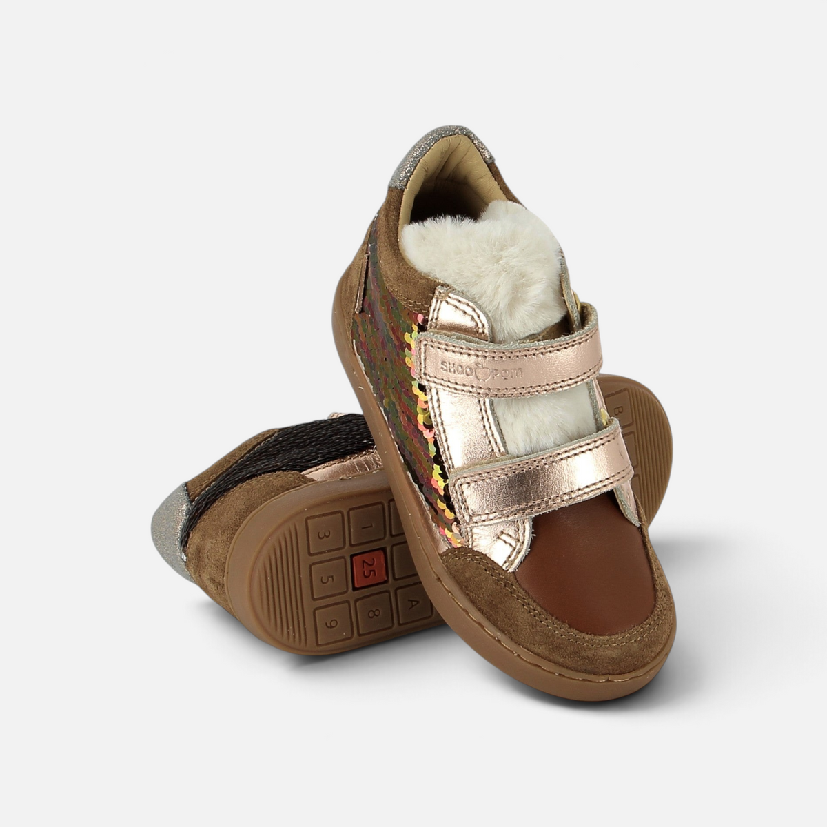 PLAY EASY CO - LAMINATO-VELOUR - CAMEL-LIGHT COPPER