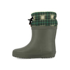 PLOC FUR CAOUTCHOUC NYLO KAKI TARTAN BOTTES DE PLUIE