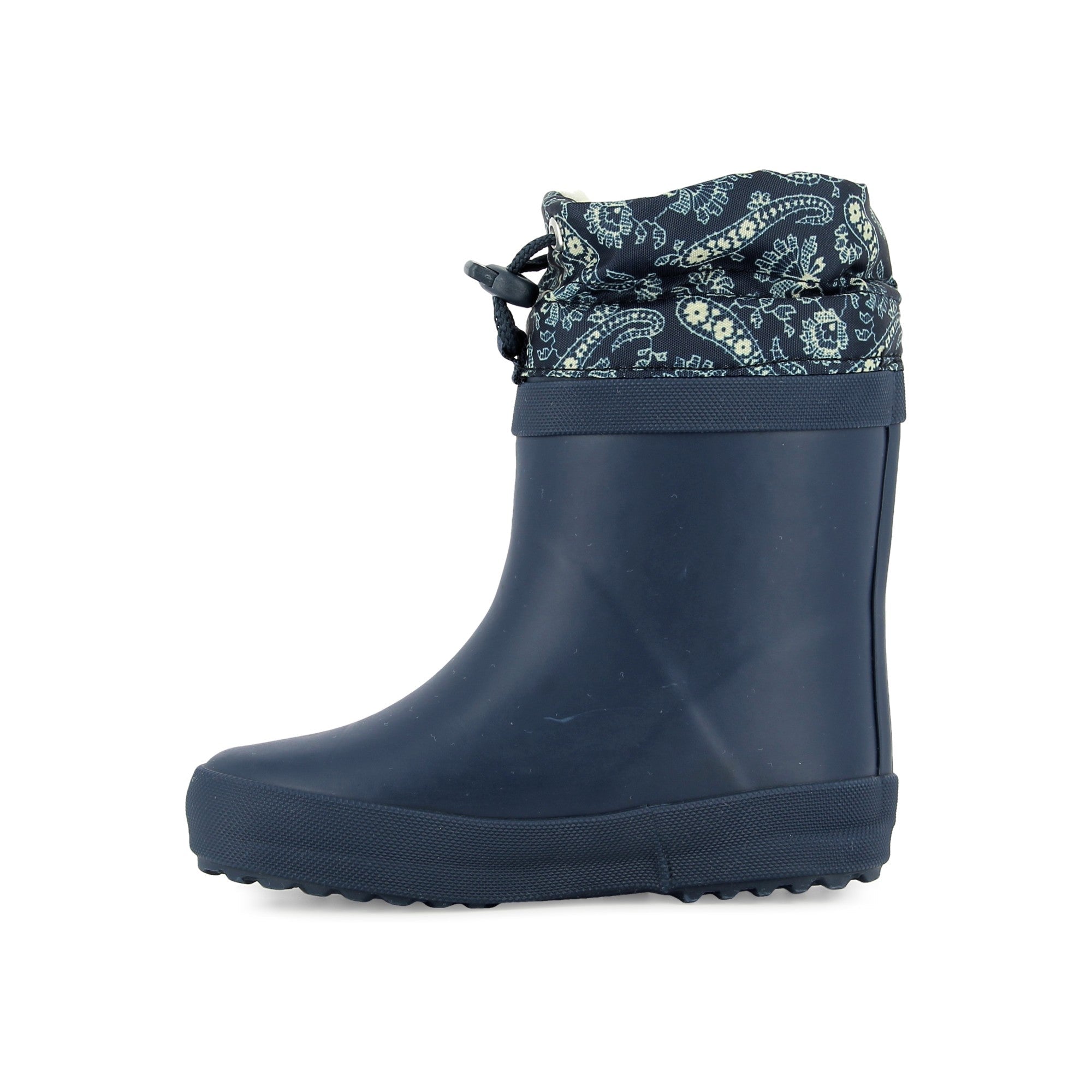 PLOC FUR CAOUTCHOUC NYLO NAVY BANDANA BOTTES DE PLUIE