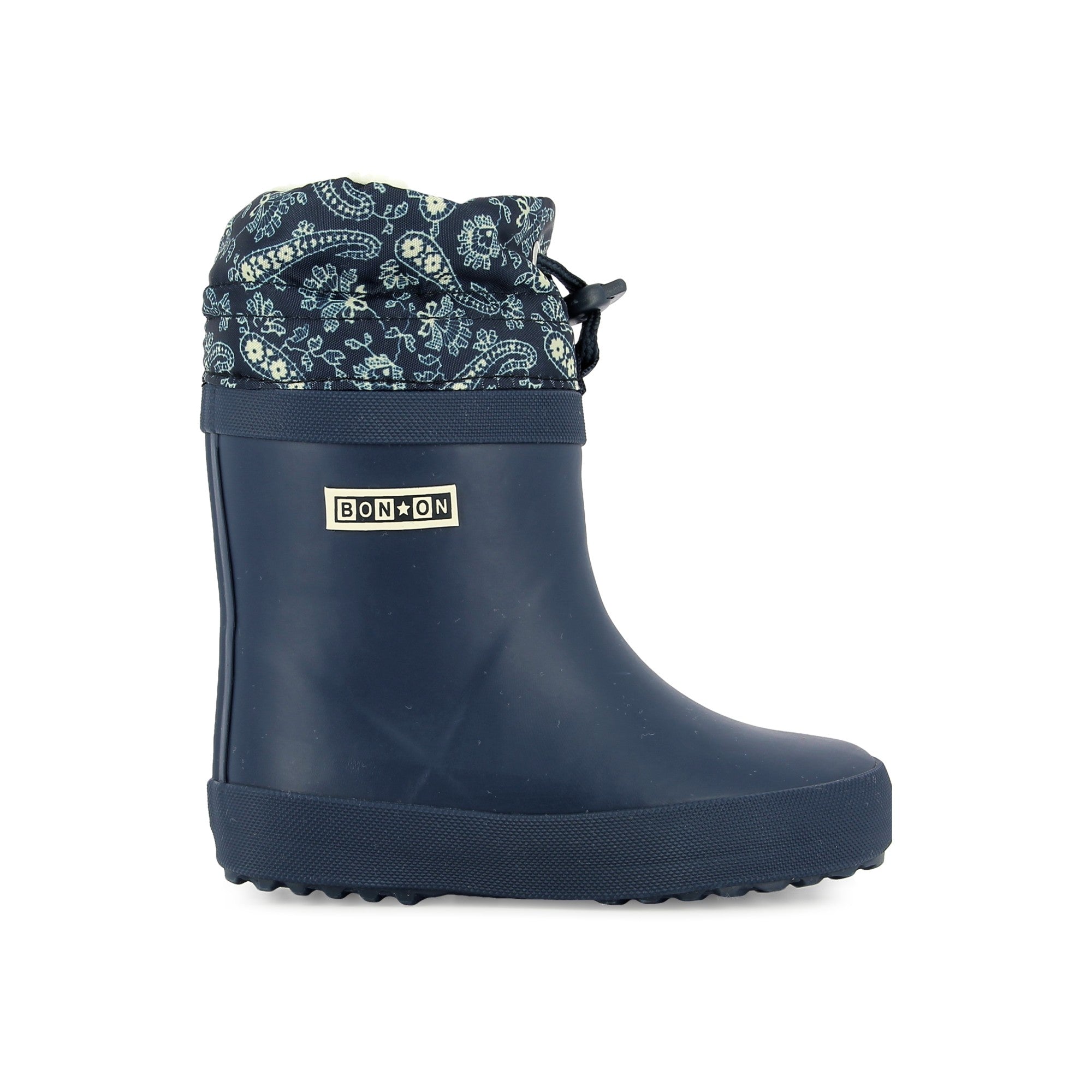 PLOC FUR CAOUTCHOUC NYLO NAVY BANDANA BOTTES DE PLUIE