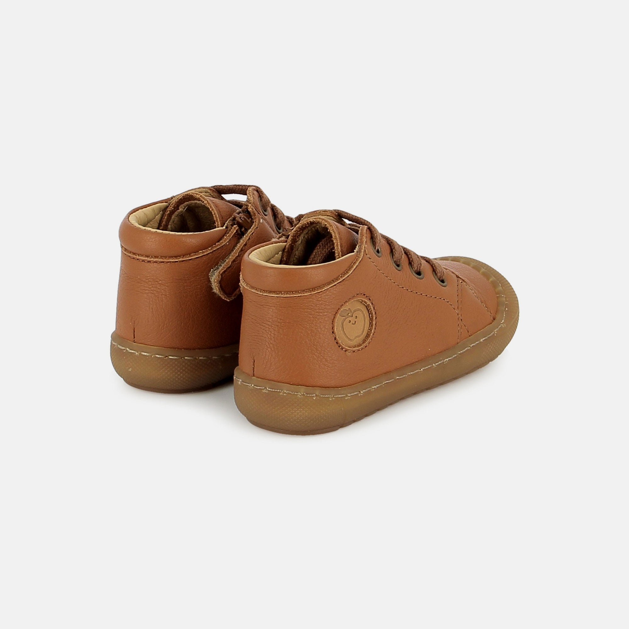 SCHMILBLICK ZIP LACE SAUVAGE CUOIO BASKETS