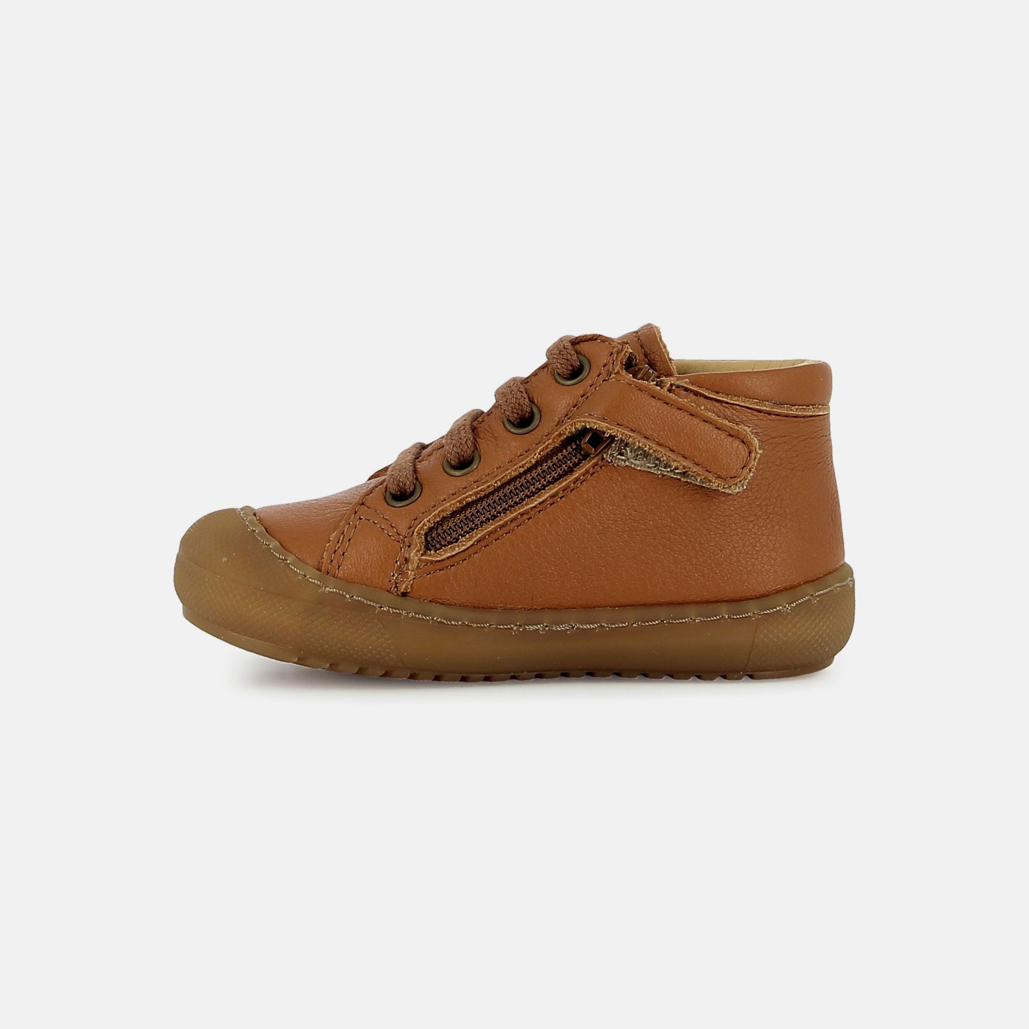SCHMILBLICK ZIP LACE SAUVAGE CUOIO BASKETS
