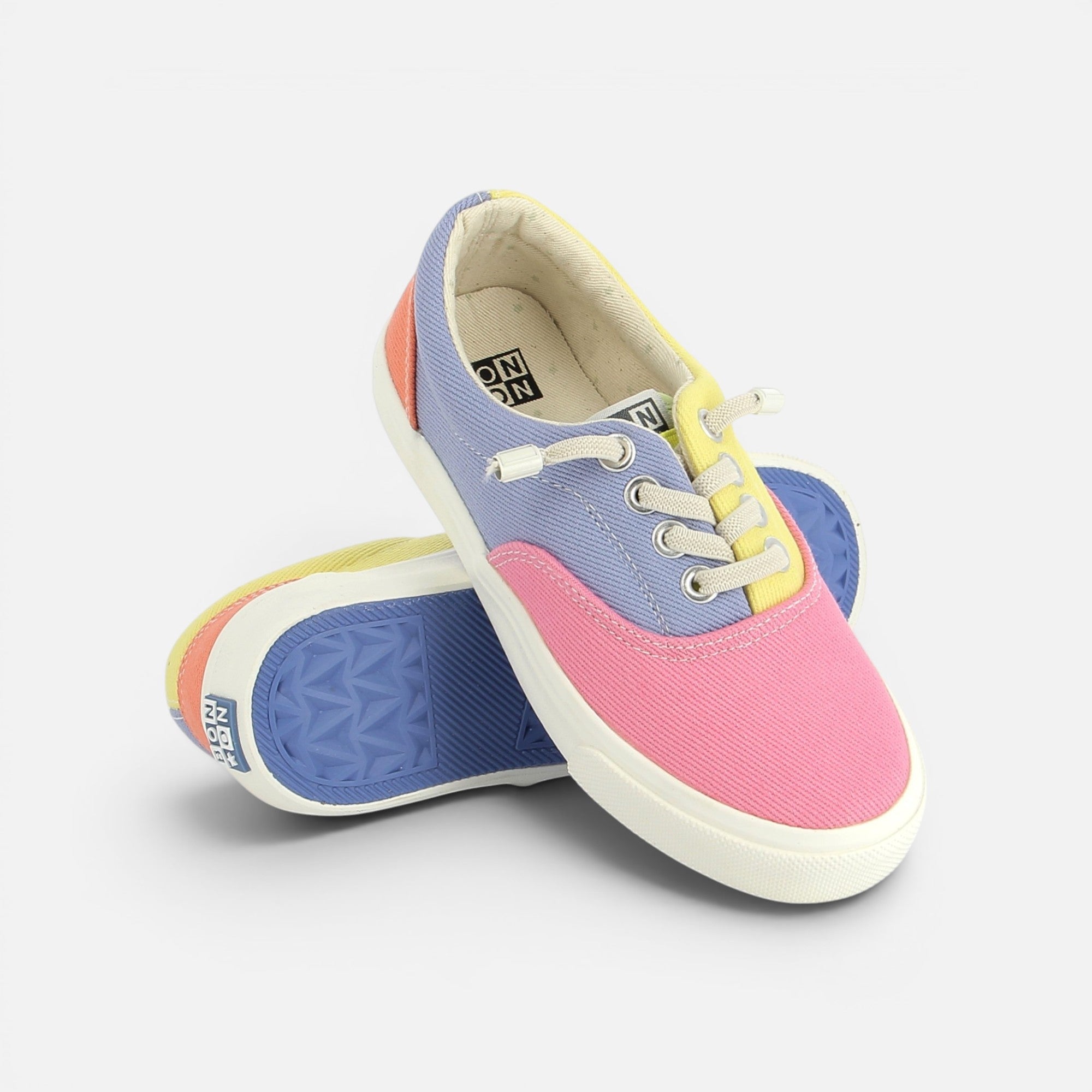 SKATE LACE - CANVAS - MULTI CANDY PINK - BASKETS