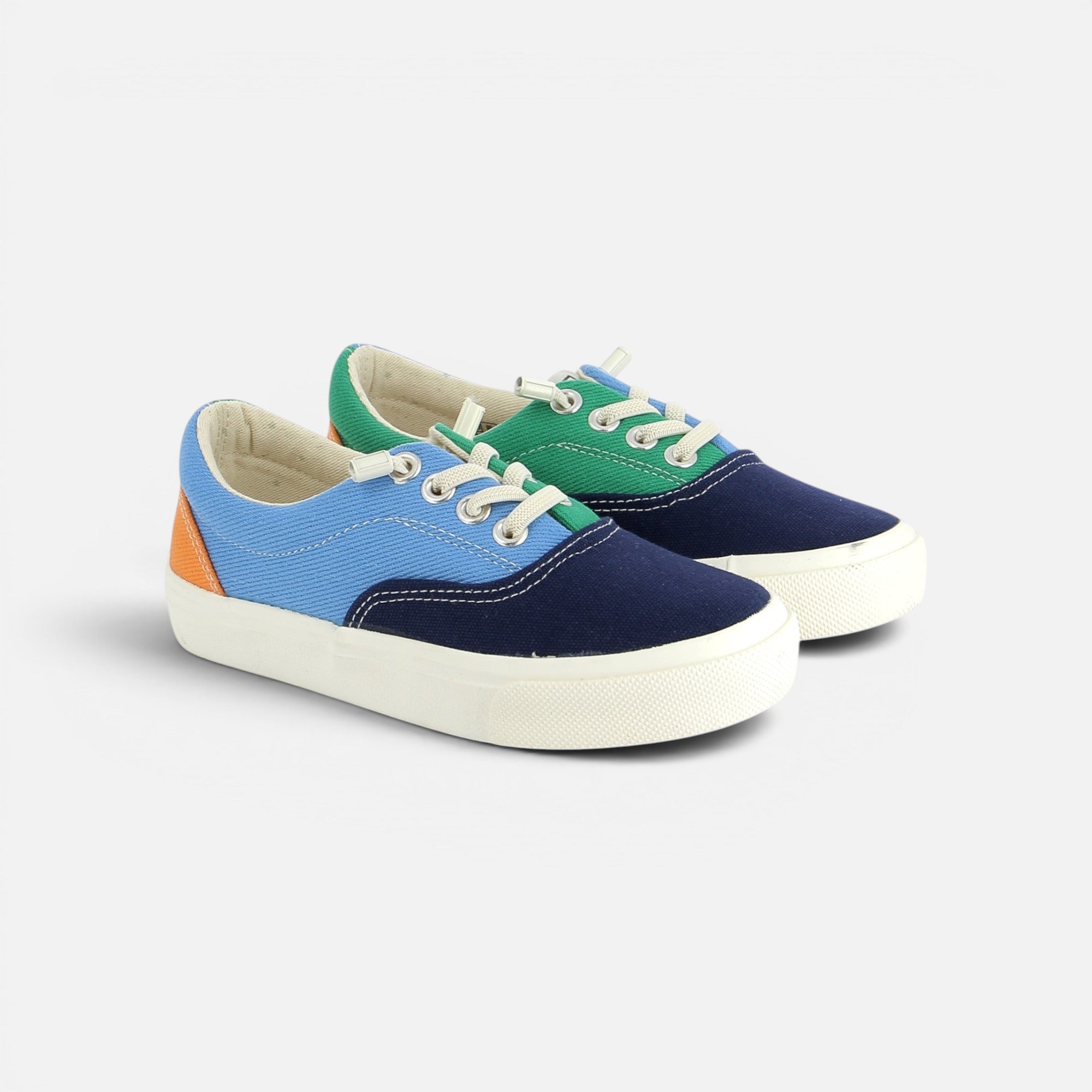 SKATE LACE - CANVAS - MULTI JEANS - BASKETS