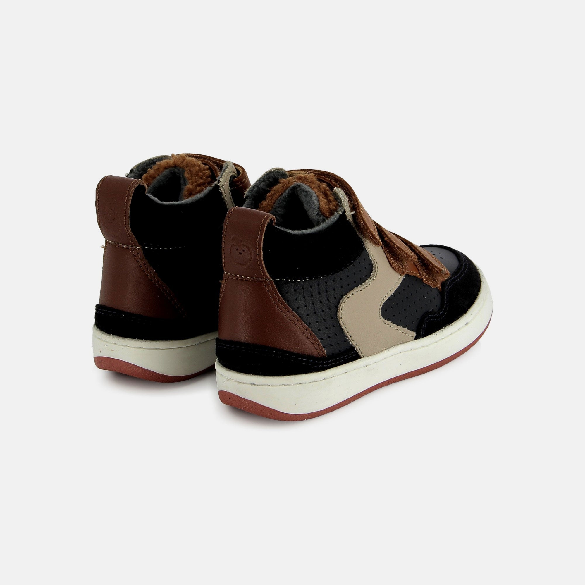 TEAMS JOG SCRATCH FU - NAPPA - NAVY-DK CAMEL - BASKETS