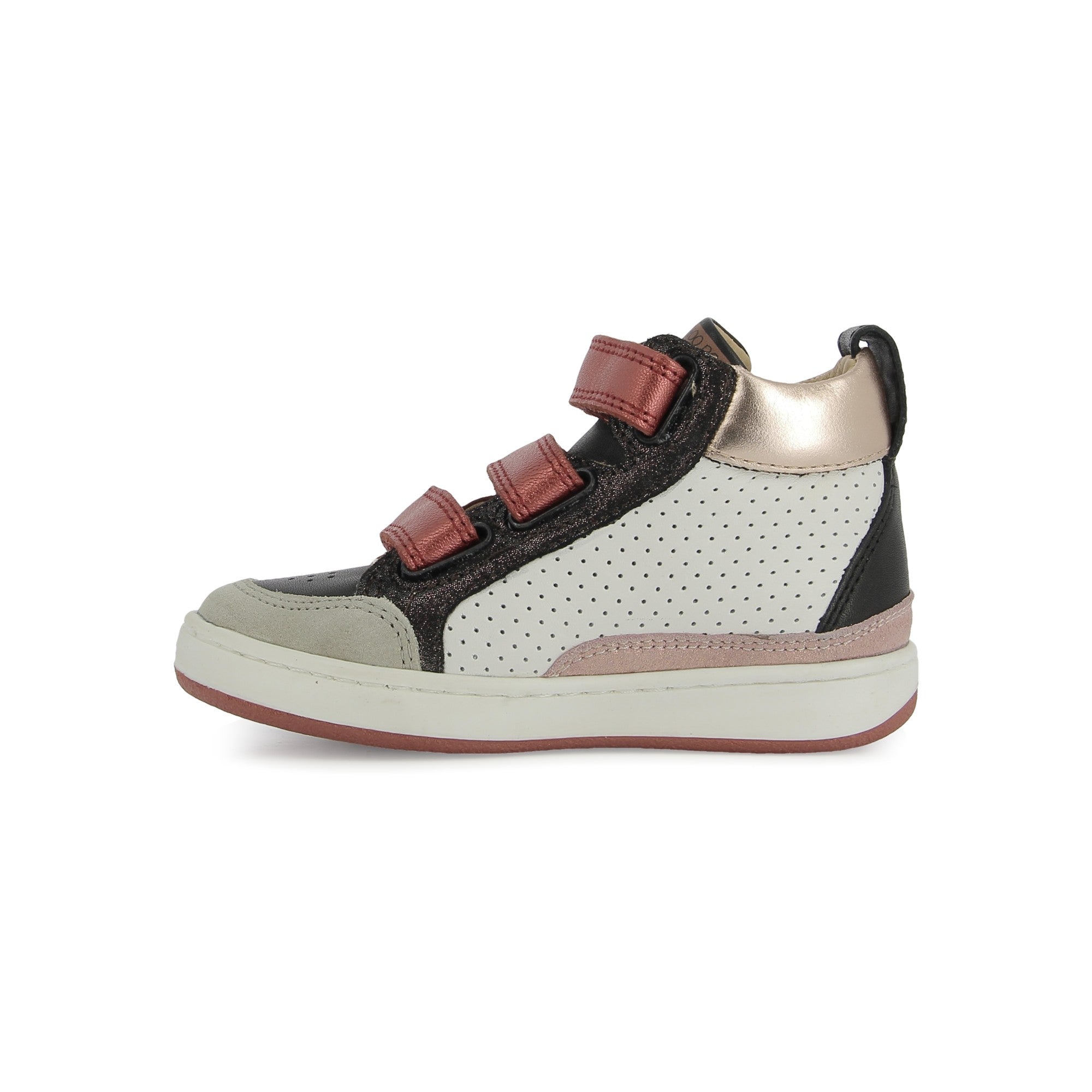 TEAMS JOG SCRATCH - KIRI-VELOURS - WHITE-BLACK-STONE - BASKETS