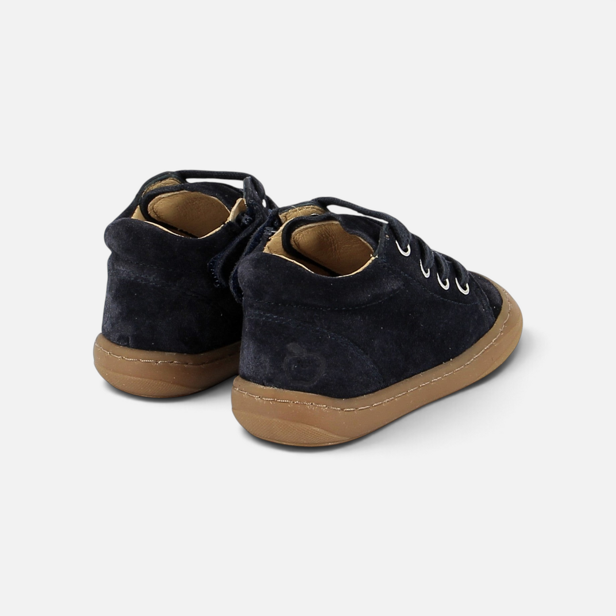 TOM ZIP LACE - VELOURS - NAVY