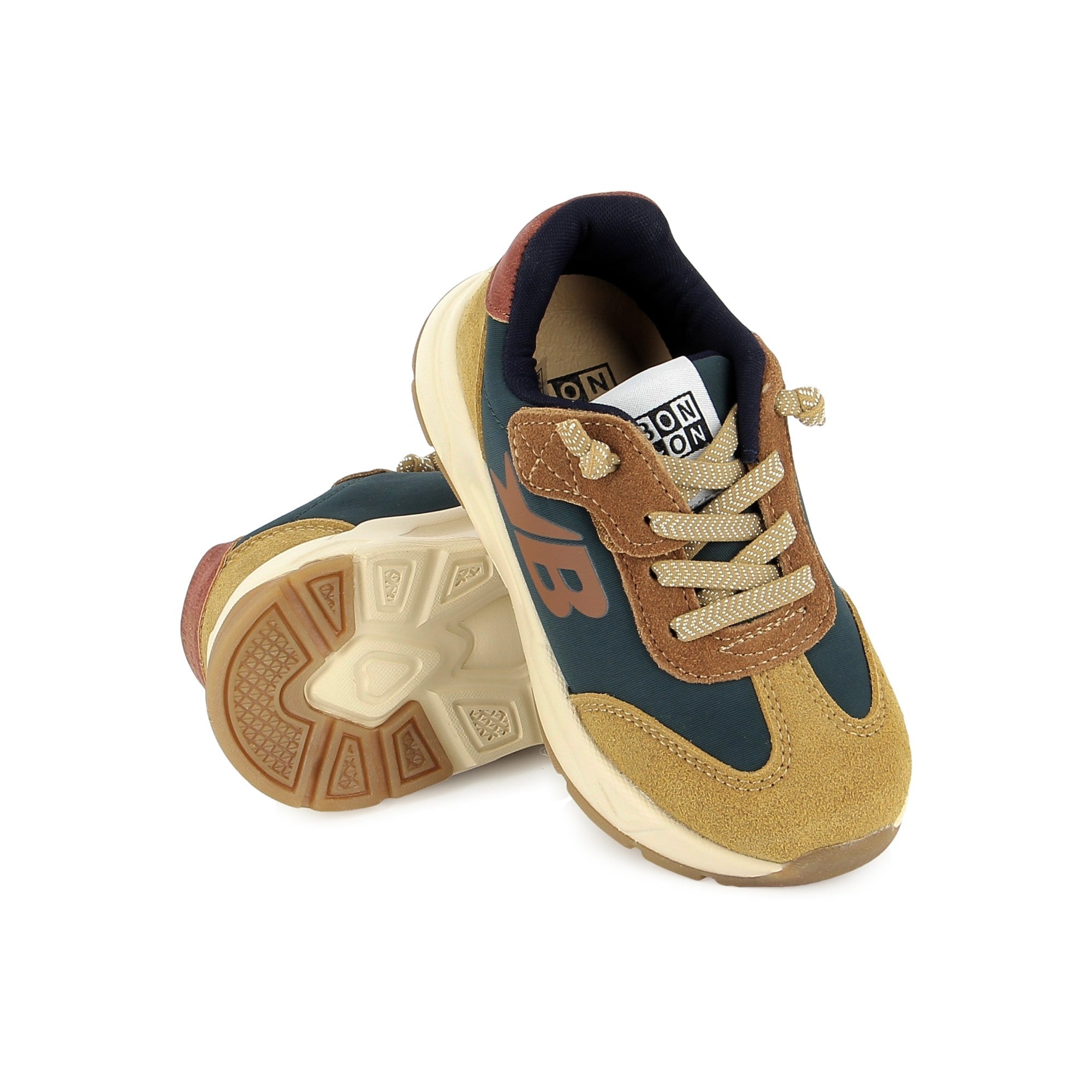 YARD BASKET VELOURS NYLON LT CAMEL ANTHRACITE