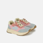 YARD BASKET - VELVET-NYLON - PINK-BLUE-GREEN - SNEAKERS
