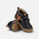 YOYO EASY - NAPPA-VELOURS - NAVY-CAMEL